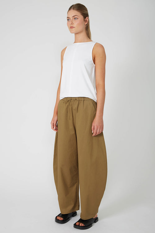 recede pant / toasted caramel