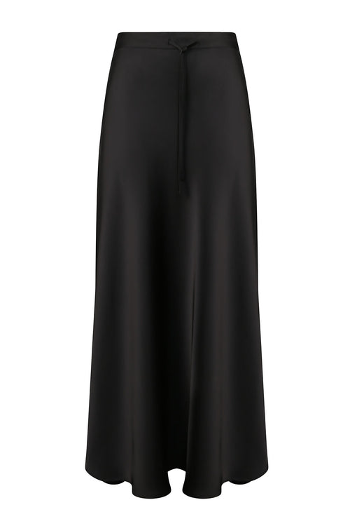 frame bias skirt / black