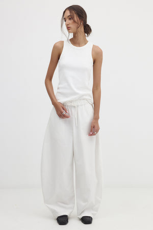 recede pant / warm white