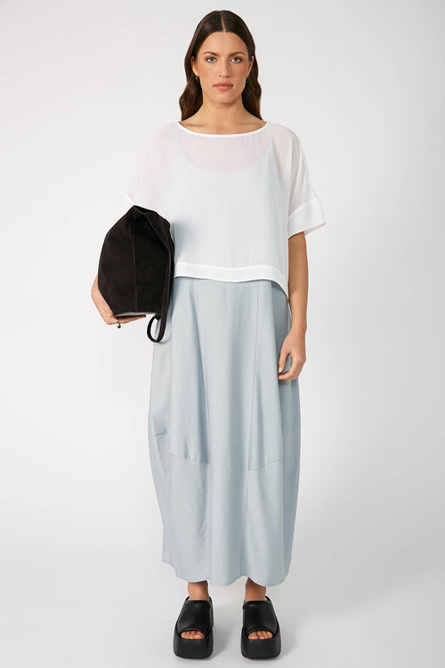 ember dress / ash blue