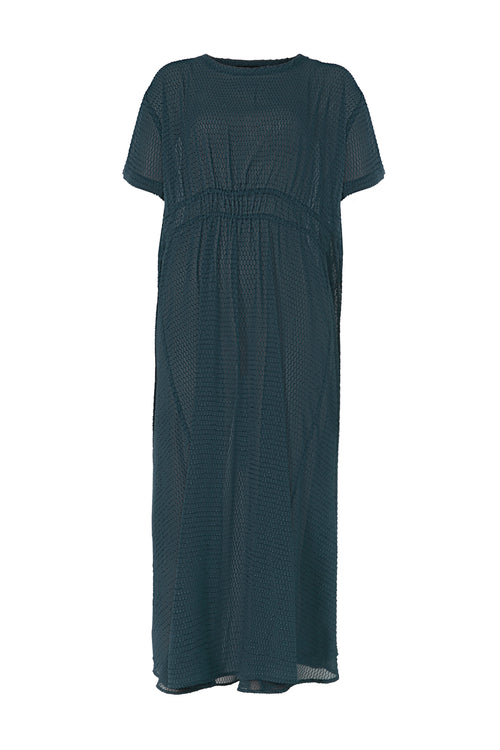 wisp midi dress / indigo navy