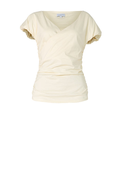 object tee / buttercream