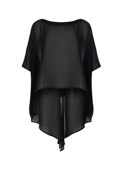 caped crop / black
