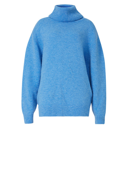 service sweater / cornflower blue marle