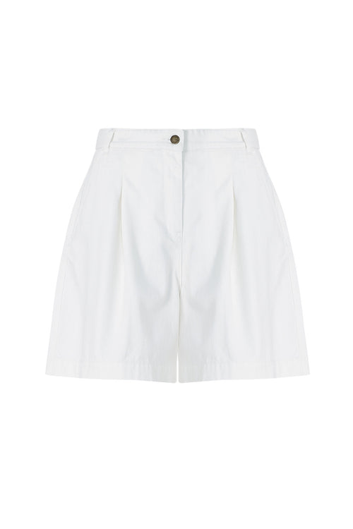 pillar short / ecru natural