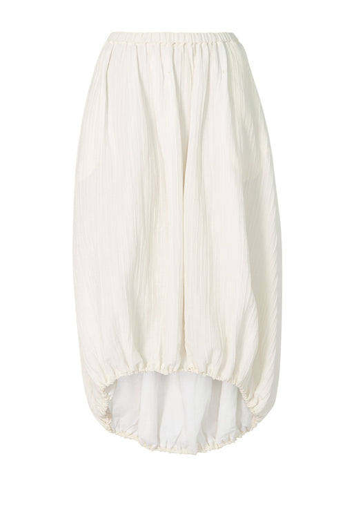 beyond skirt / calico cream crinkle