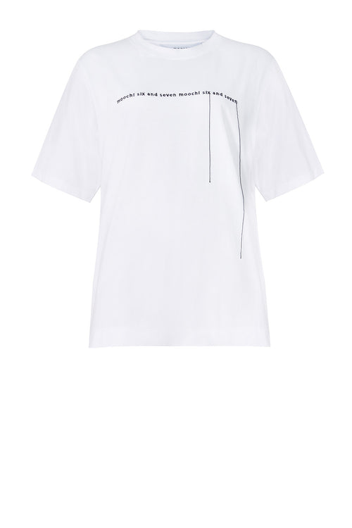 mode thread tee / white