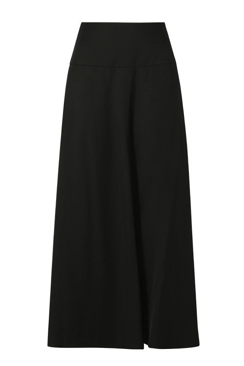 splitting skirt / black