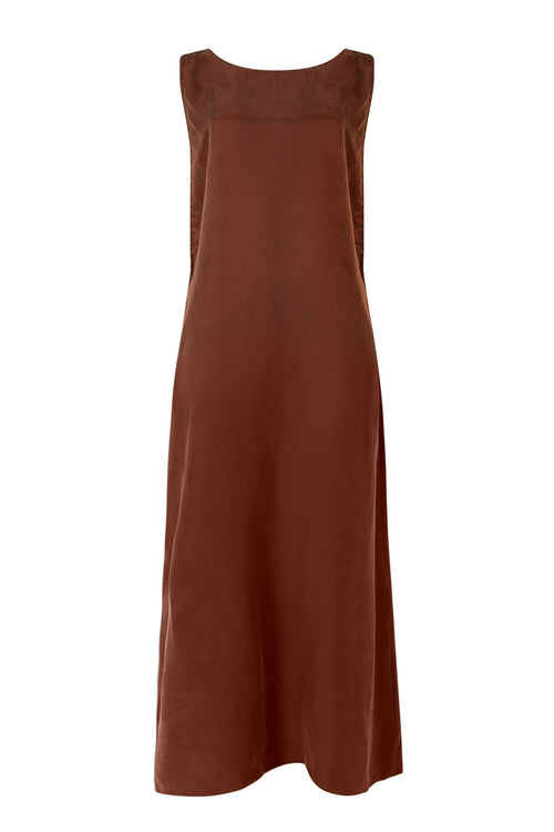 versify dress / copper chocolate