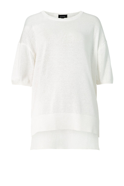 venture tee sweater / white