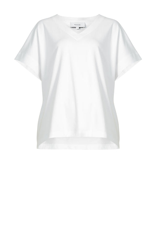 refine short sleeve tee / white