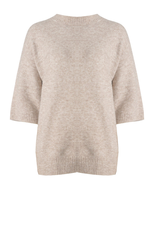 incite sweater / almond beige
