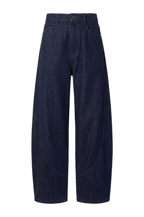 summit jean / raw indigo blue