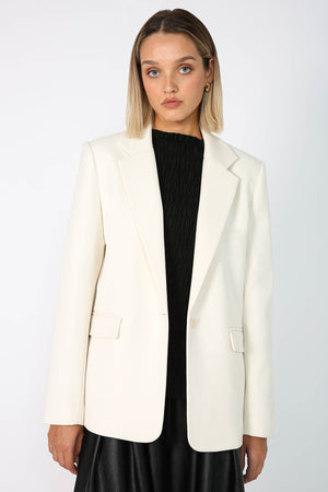 everyday blazer / cream