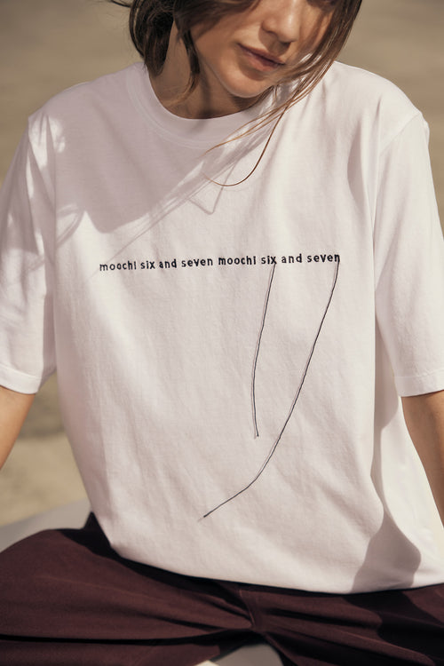 mode thread tee / white