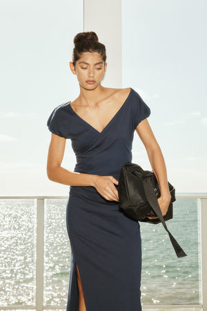 object dress / dark navy