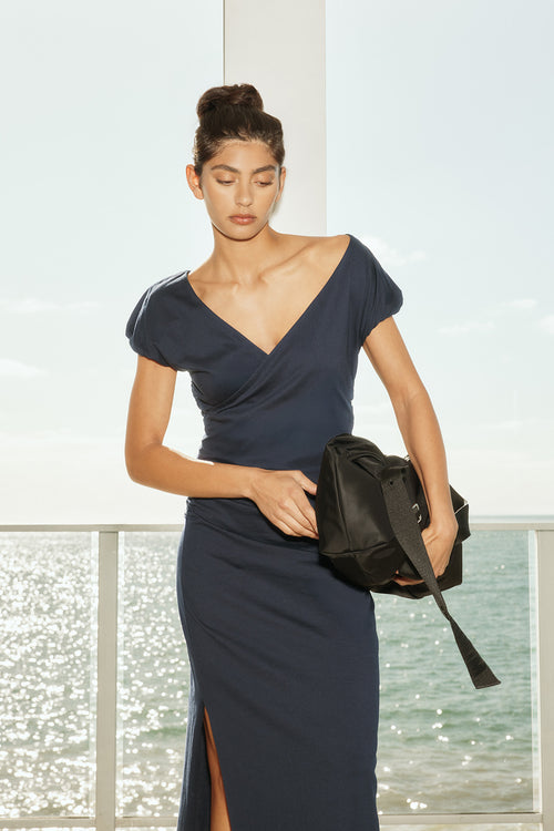 object dress / dark navy