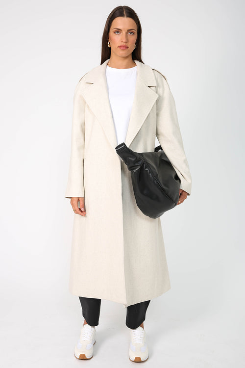 slick coat / cream marle