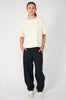 boxed initial tee / ecru