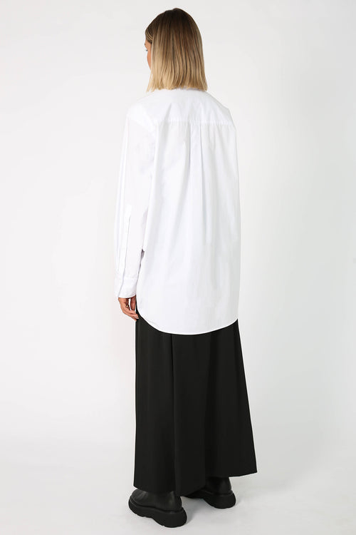 splitting skirt / black
