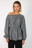 cased top / smoked blue