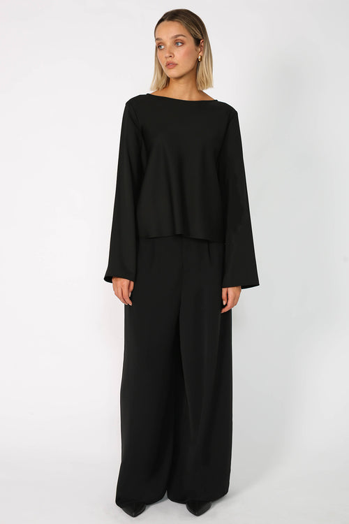 scenario top / black