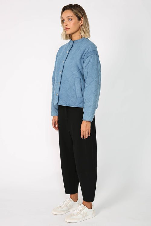 flicker jacket / chambray