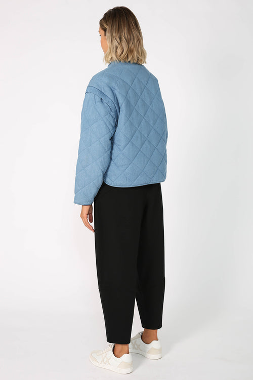 flicker jacket / chambray