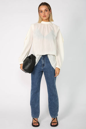 conviction top / ivory