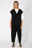 lesson sweat vest / black