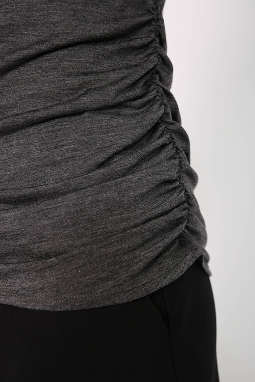 converge top / charcoal marle