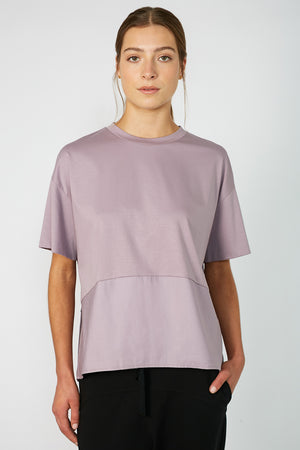 headstart tee / lavender grey