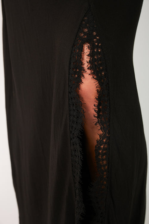 solace skirt / black