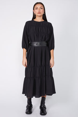 section dress / black
