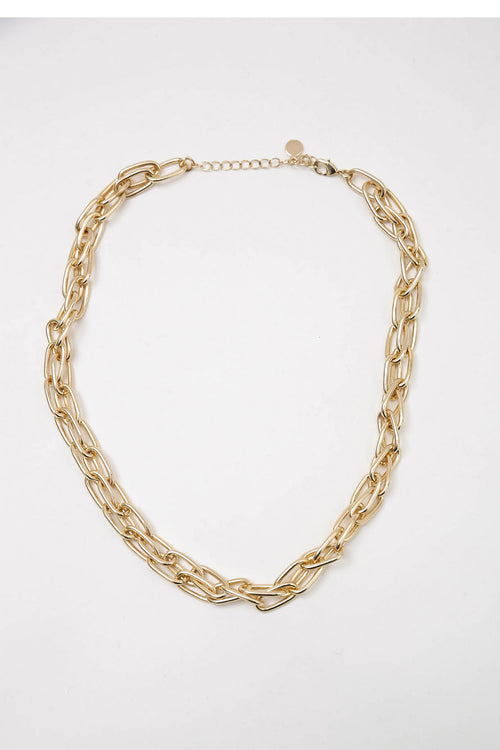 undivided necklace / gold