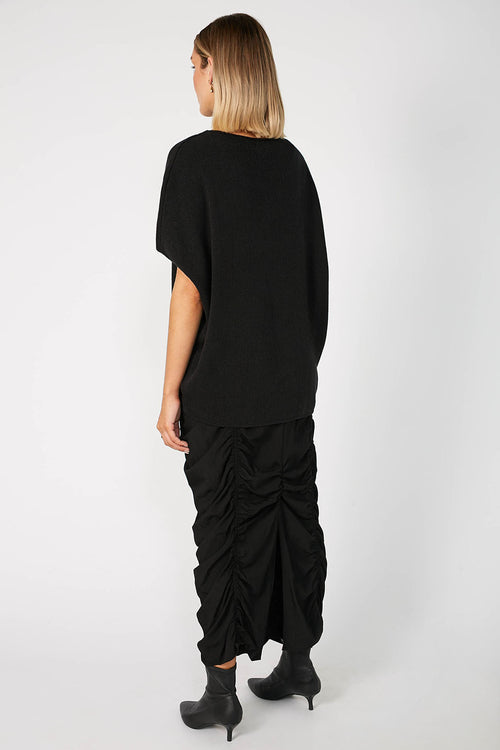 sphere sweater / black