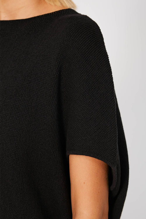 sphere sweater / black
