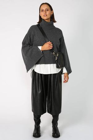 ambient sweater / storm grey
