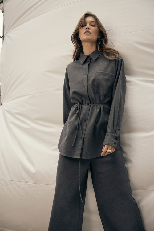 adapt shirt / charcoal marle