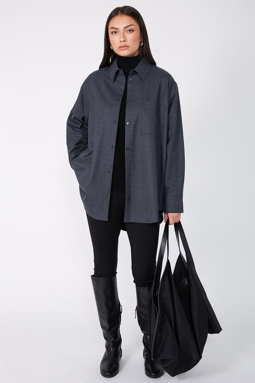 adapt shirt / charcoal marle