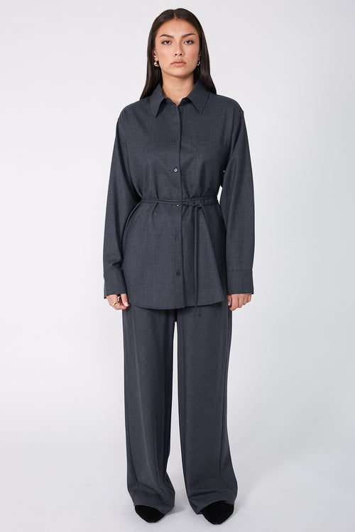 adapt shirt / charcoal marle