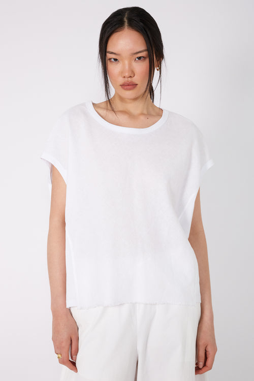 agent tee / white