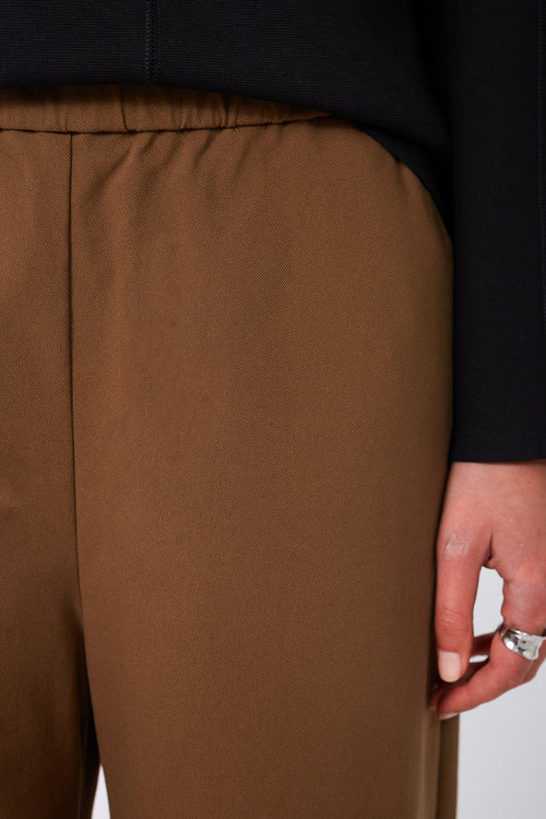ahead pant / burnt toffee