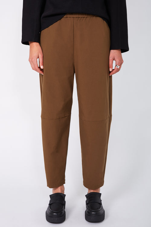 ahead pant / burnt toffee