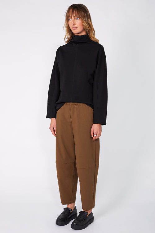 ahead pant / burnt toffee