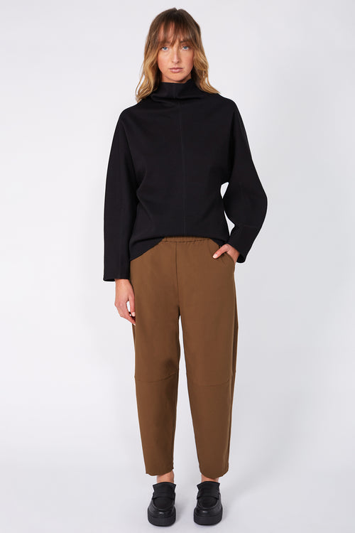 ahead pant / burnt toffee