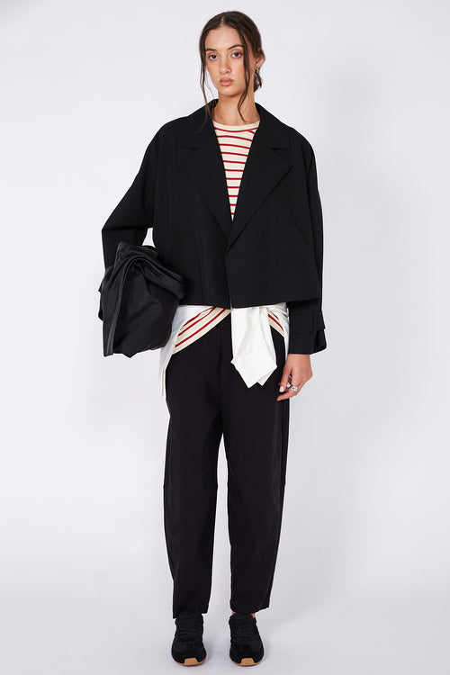 ahead pant / black