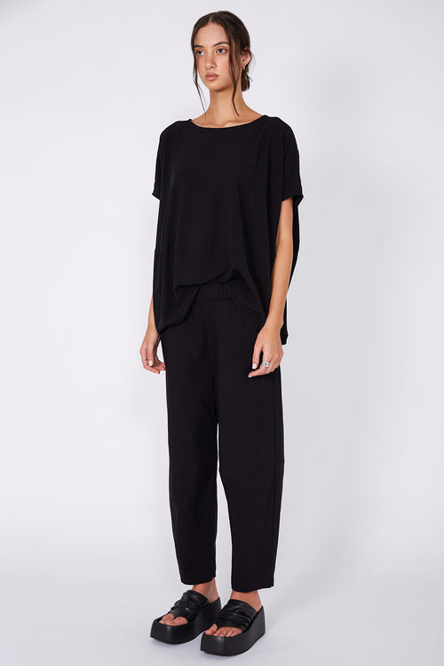ahead pant / black