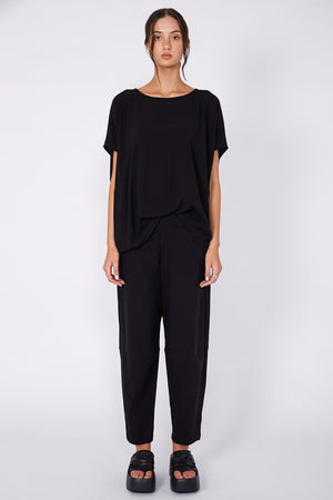 ahead pant / black