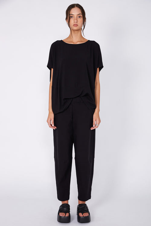 ahead pant / black